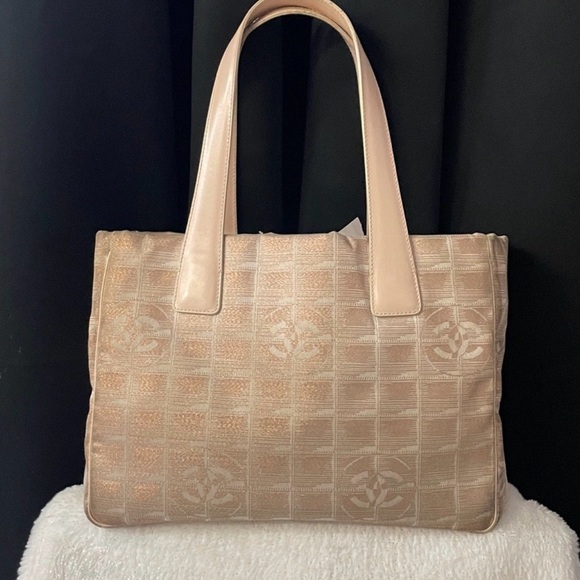 CHANEL Handbags - Authentic Small Chanel Travel Tote Bag w/Hologram Serial Number (Preloved)